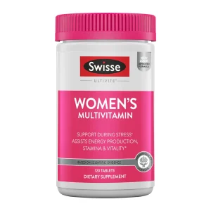 Swisse澳洲进口女性成人舒缓压力补矿物质多维元素活力片120片