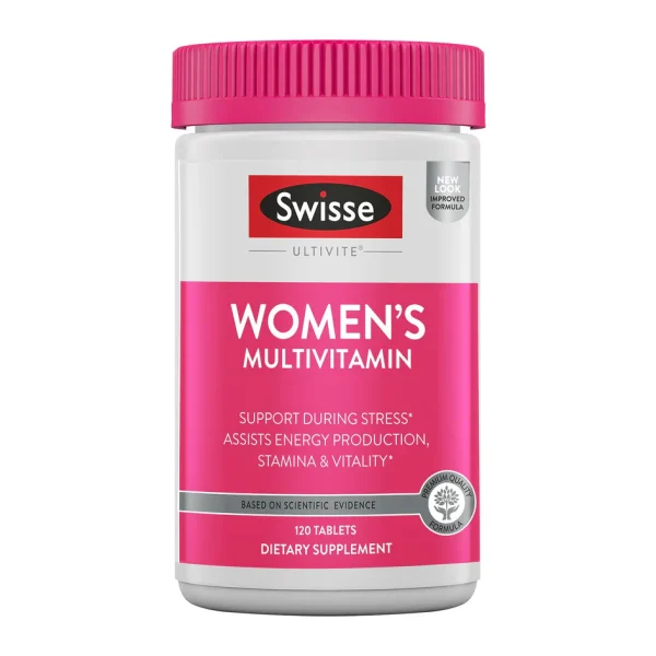 Swisse澳洲进口女性成人舒缓压力补矿物质多维元素活力片120片